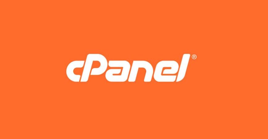 The cPanel logo to illustrate the platform used for website administration on a shared hosting account with GoDaddy.