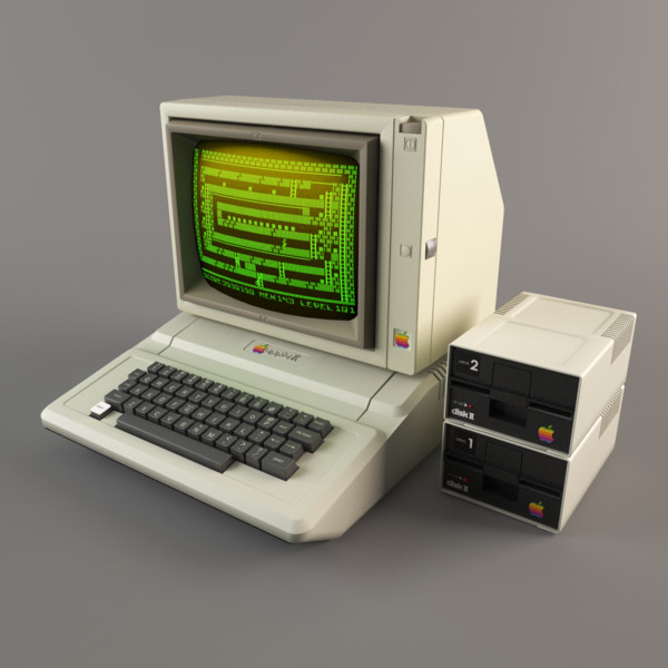 Image of an Apple II computer.